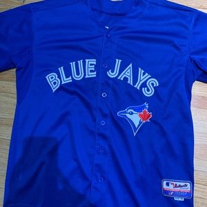 Johnson 55 Blue Jays Jersey